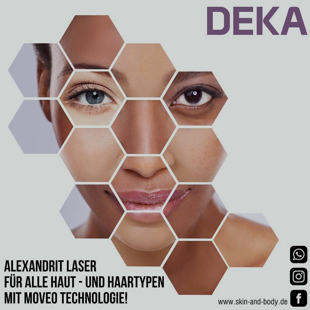 Herstellermaterial DEKA — Alexandritlaser mit Moveo-Technologie für alle Haut- und Haartypen